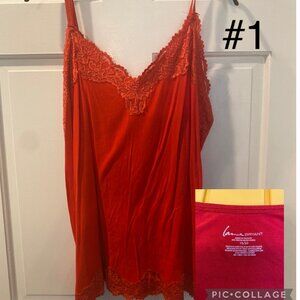 Lane Bryant Laced Cami's